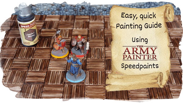 Painting Guide: Wooden terrain in one coat with The Army Painter Speed –  Modular Realms